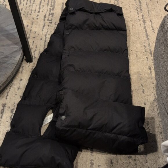 NWOT Lululemon Wunder Puff Scarf Black - Picture 4 of 7